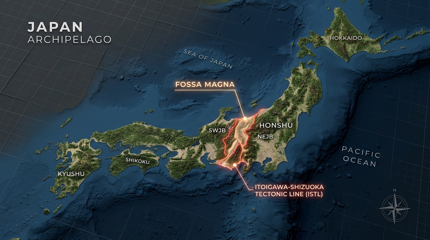 日本列島を二分する巨大な裂け目「フォッサマグナ」：その成り立ちと大地がもたらす恵み