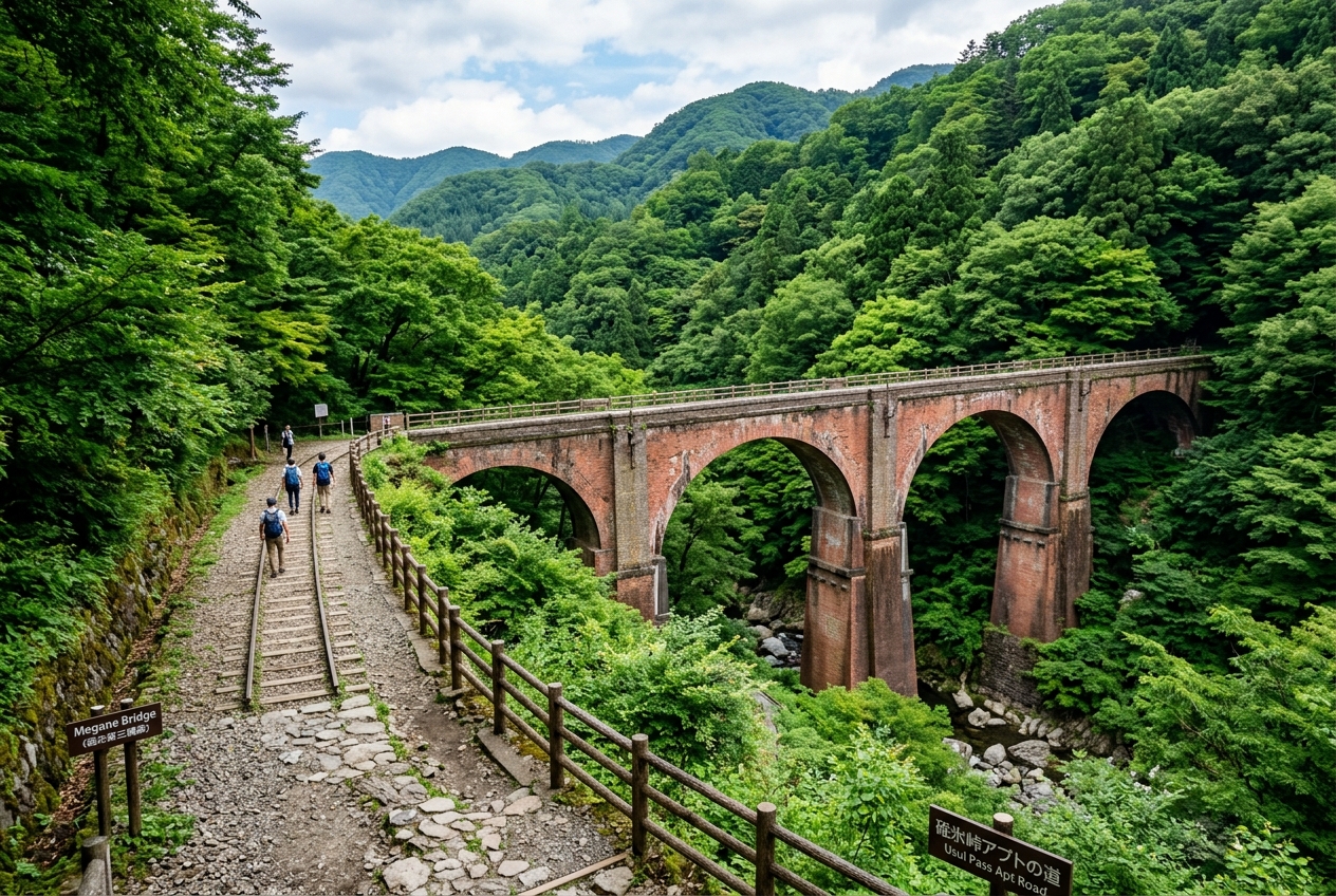 歴史を歩く廃線跡旅！碓氷峠「アプトの道」の見どころとハイキング攻略法