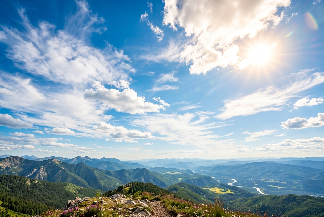 なぜ空は青いのか——光の散乱と、夕焼けが赤い理由